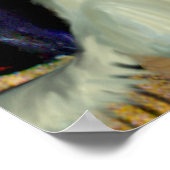 Borzoi - Pfeifenmutter Poster (Ecke)