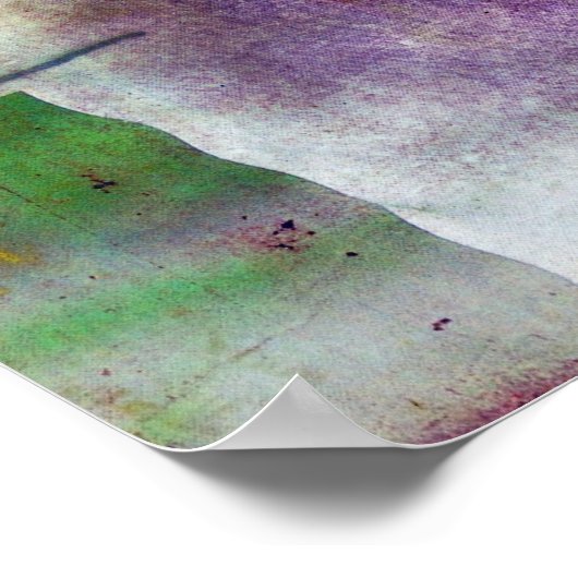 Borzoi Poster (Ecke)