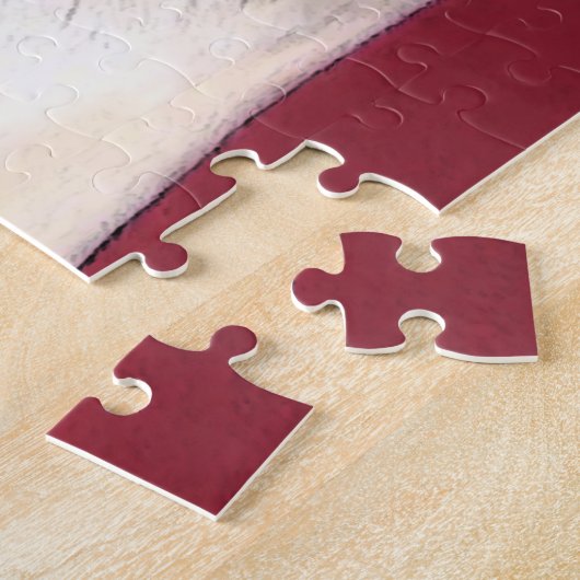 Borzoi-Profil Puzzle (Seite)