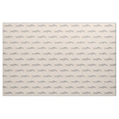 Borzoi Russischer Wolfhound Hund Kunstwerk Stoff (Fat Quarter (45,7 x 55,9 cm))