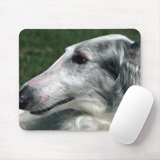 Borzoi, russischer Wolfhound Mousepad (Mit Mouse)