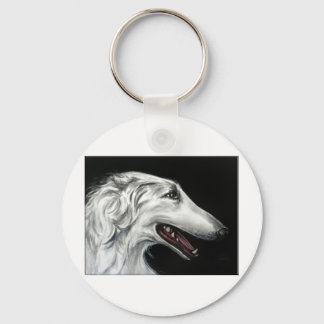 Borzoi Schlüsselanhänger
