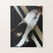Borzoi-Schnauze Puzzle (Vertikal)