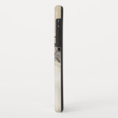 Borzoi (Silber Brindle) Malerei Original Dog Art Case-Mate iPhone Hülle (Hinten/Links)