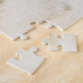 Borzoi (Silber Brindle) Malerei Original Dog Art Puzzle (Seite)