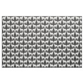 Borzoi-Silhouette-Muster Stoff (Fat Quarter (45,7 x 55,9 cm))