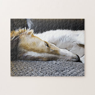 Borzoi Slumber Puzzle