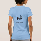BORZOI T-Shirt (Rückseite)
