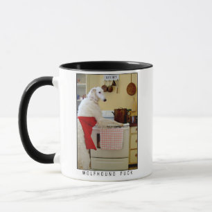 Borzoi Tasse Russischer Windhund Sichtungshund Küc