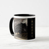 BORZOI-TASSE TASSE (Vorderseite Links)
