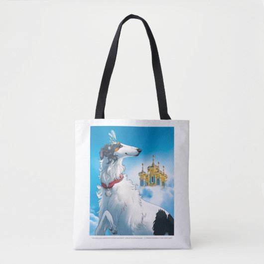 Borzoi-Tote-Tasche Tasche (Vorderseite)