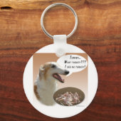 Borzoi Türkei Schlüsselanhänger (Vorderseite)