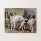 Borzoi und Sighthound Puzzle (Horizontal)