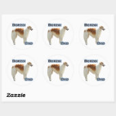 Borzoi Vater 4 - Aufkleber (Blatt)