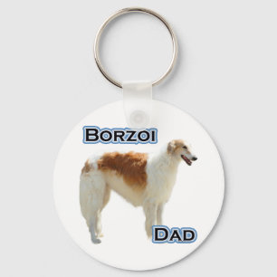 Borzoi Vater 4 - Schlüsselanhänger