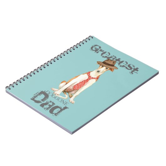 Borzoi-Vater Notizblock (Linke Seite)