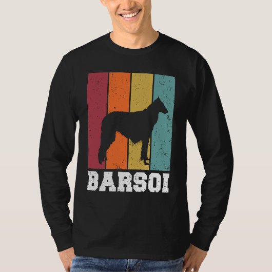 Borzoi Vintage  2 T-Shirt (Vorderseite)