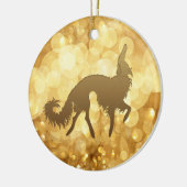 Borzoi Weihnachtsschmuck (Links)