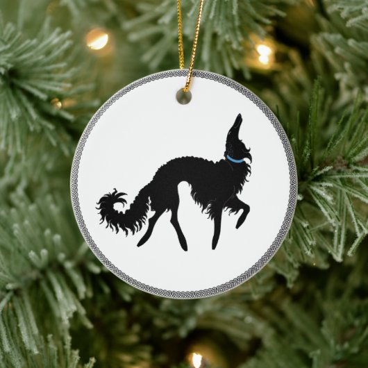 Borzoi Weihnachtsschmuck (Baum)