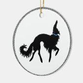 Borzoi Weihnachtsschmuck (Links)