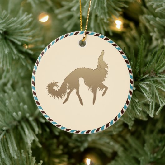 Borzoi Weihnachtsschmuck (Baum)