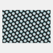 Borzoi White Painting Russian Wolfhound Dog Art Geschenkpapier Set (Vorderseite 3)