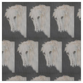 Borzoirussisches Stoff (Nahaufnahme)