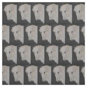 Borzoirussisches Stoff