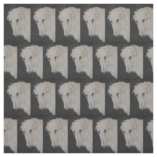 Borzoirussisches Stoff (Muster)