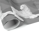 BorzoiSophisticate Geschenkpapier (Rolleneckpunkt)