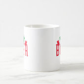 BOSA - Italienische Flagge Kaffeetasse (Mittel)