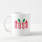 BOSA - Italienische Flagge Kaffeetasse (Links)