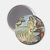 Bosanski: Roä'Enje Venere, von Sandro Botticelli Magnet (Vorderseite/Rückseite)