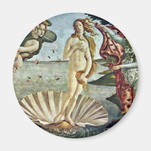 Bosanski: Roä'Enje Venere, von Sandro Botticelli Magnet (Vorne)