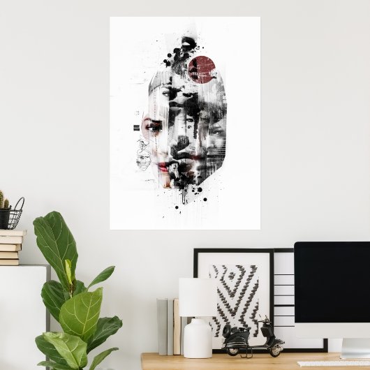 bösartig poster (Heimbüro)