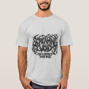 Bösartige Dornen & Stacheldraht   Brutaler Death M T-Shirt