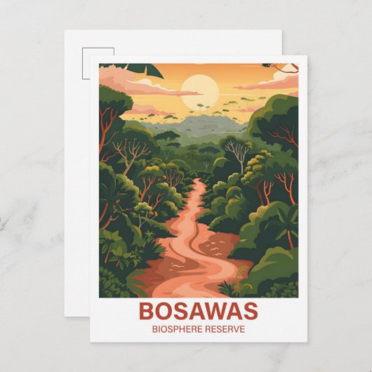 Bosawas Biosphere Reserve Nicaragua Travel Postkarte (Vorne/Hinten)