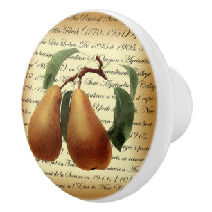 Bosc Pears~Léon Leclerc~Ulysses Prentis Hedrick~ Keramikknauf