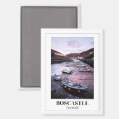Boscastle, Cornwall, England Magnet (Vorderseite/Rückseite)