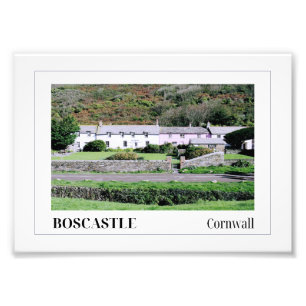 Boscastle, Cornwall Fotodruck