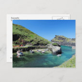 Boscastle Postkarte (Vorne/Hinten)