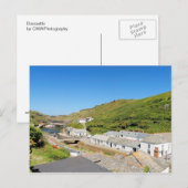 Boscastle Postkarte (Vorne/Hinten)