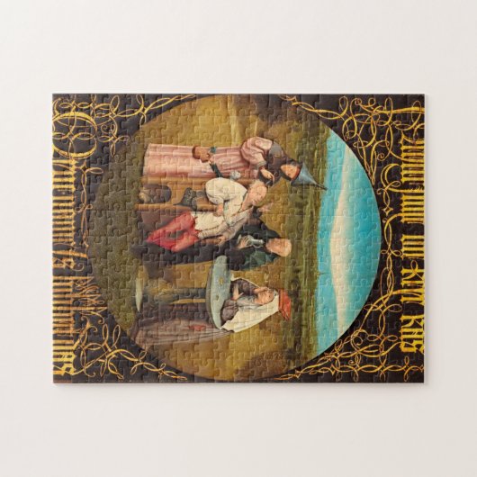 Bosch, Hieronymus - Auszug aus dem Stein von Madne Puzzle (Horizontal)