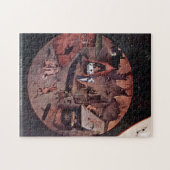 Bosch - Tabelle mit Szenen der sieben tödlichen Puzzle (Horizontal)