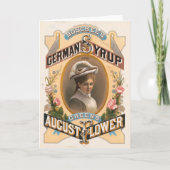 Boschee's German Sirup and Green's August Blume Karte (Vorderseite)