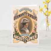 Boschee's German Sirup and Green's August Blume Karte (Gelbe Blume)