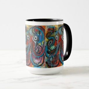 "Bosco, ein Basquiatopus" 11 oz Trinkbecher Tasse