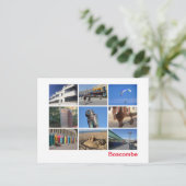 Boscombe Postkarte (Stehend Vorderseite)