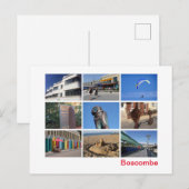 Boscombe Postkarte (Vorne/Hinten)