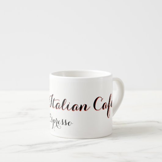 Boscos italienische Café-Espresso-Schale Espressotasse (Vorderseite Rechts)